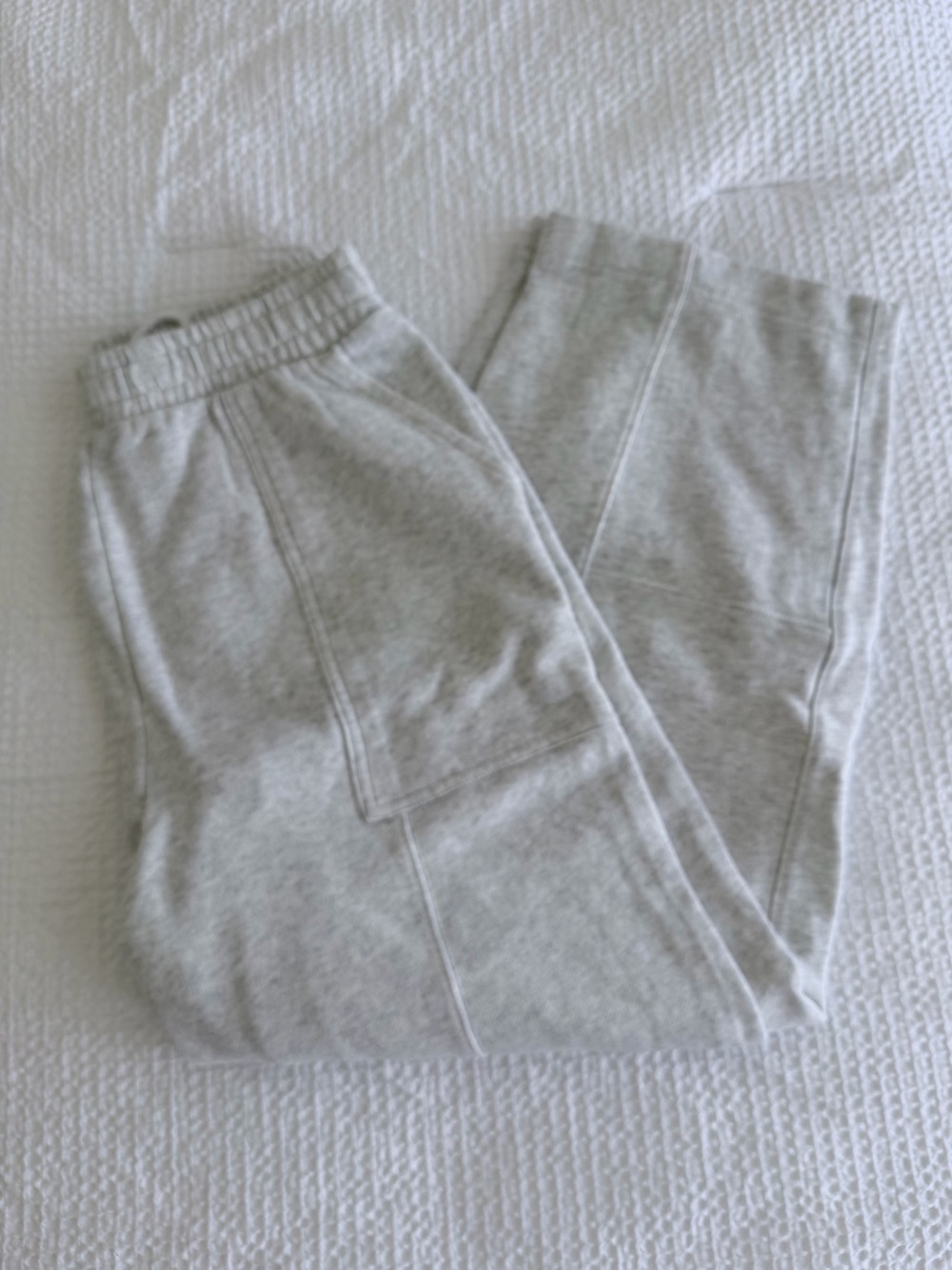 Old Navy SoComfy Light Gray Wide Leg Sweatpants